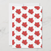 トレンディー感謝祭ディナーターキーパンプキン 招待状 (裏面)