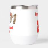 トレンディー手描き野球ママパーソナライズされた (左面)