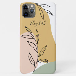 トレンディー抽象芸術の形パーソナライズされた状 iPhone 11 PRO MAXケース