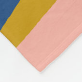 トレンディー抽象芸術カラフル:手書き。 フリースブランケット (角)