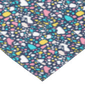 トレンディー抽象芸術ジオメトリックストーンテラッツォ テーブルクロス (アングル)