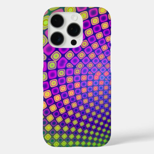 トレンディー抽象芸術パターンiPhoneケース Case-Mate iPhoneケース (裏面)