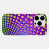 トレンディー抽象芸術パターンiPhoneケース Case-Mate iPhoneケース (裏面 (横))