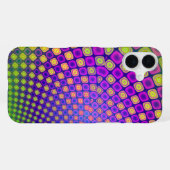 トレンディー抽象芸術パターンiPhoneケース iPhoneケース (裏面横)