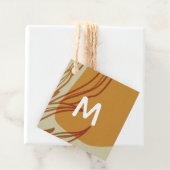 トレンディー抽象芸術モノグラムホームメイドビジネス素朴 フェイバータグ (インサイチュ)