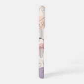 トレンディー抽象芸術女性ラインアートiPhoneケース iPhone 16ケース (右側面)