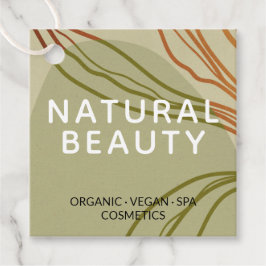 トレンディー抽象芸術植物自家製美しい事業 フェイバータグ