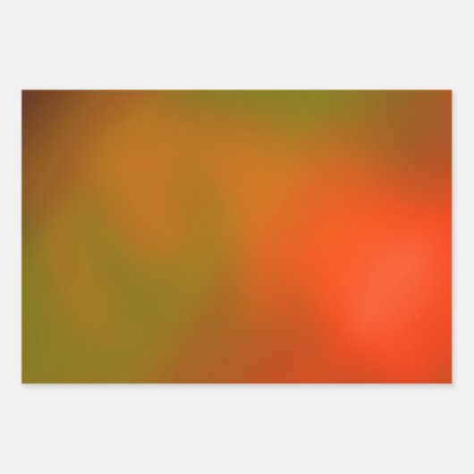 トレンディー抽象芸術背景セット3 ラッピングペーパーシート (正面)