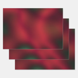 トレンディー抽象芸術背景セット3 ラッピングペーパーシート