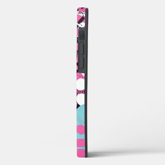 トレンディー抽象芸術色 Case-Mate iPhoneケース (裏面 / 左)