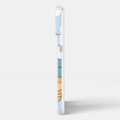 トレンディー抽象芸術 iPhoneケース (左側面)