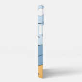 トレンディー抽象芸術 iPhoneケース (右側面)