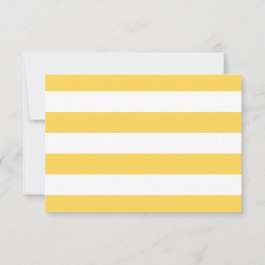 トレンディー散水可能チューリップ結婚式RSVP 出欠カード (裏面)