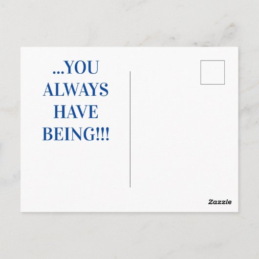 トレンディー数々のカラー公式10代の若者第13誕生日 ポストカード (裏面)