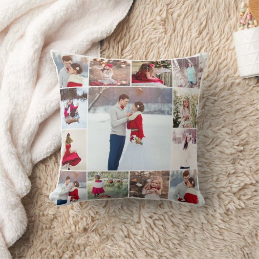 トレンディー数々の写真枕 クッション (ブランケット)