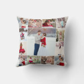 トレンディー数々の写真枕 クッション (裏面)