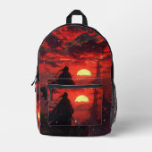 トレンディー新学期バックパックスタイリッシュ- & Durable プリントバックパック (正面)