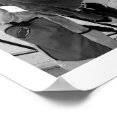 トレンディー新聞カスタムプリントガールズワンハウおもしろい ポスター (角)