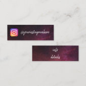 トレンディー星 スキニー名刺 (正面/裏面)