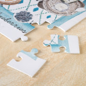 トレンディー春のお気に入り |水彩イラストレーション ジグソーパズル (側面)