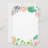 トレンディー春フローライースターブランチ 招待状 (裏面)