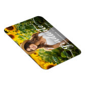 トレンディー書道の卒業発表写真 マグネット (右側)