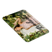 トレンディー書道卒業写真のお知らせ マグネット (右側)