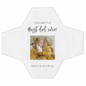 トレンディー最高のパパエバカスタムー写真父の日 サッカーボール (フラット)