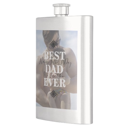 トレンディー最高のパパエバーファーデーフォトクラシック フラスク (左)