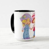 トレンディー最高のフレンズフォーエバーフォトコラージコーヒー マグカップ (正面左)