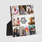 トレンディー最高のフレンズフォーエバーフォトコラージュ フォトプラーク (正面)