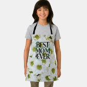 トレンディー最高のママエバーホワイトフローラモダン エプロン (インサイチュ)