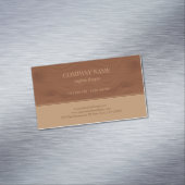 トレンディー木製デザイン マグネット名刺 (インサイチュ)