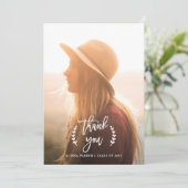 トレンディー植物学 |卒業写真ありがとう サンキューカード (スタンド正面)