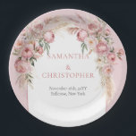 トレンディー水彩バラ金ゴールド花パンパスグラス ペーパープレート<br><div class="desc">パンパエレガントスの草の紙プレート付きの水色バラ金ゴールドの花は、結婚式のレセプションの上のさくらんぼである！あなたは洗練されたtouchを目指すか、魅力の散在を目指すかはお洒落問わず、これらのプレートは楽にダイニング体験を向上させる。バラ金ゴールドの色合いで繊細なフローラデザイン素晴らしで飾られた彼らは任意のテーブル設定にロマンスのダッシュを追加する。これらのプレートは単なる食べ物を提供するためのものではなく、詳細に対する注意を忘れないよう離れ、写真に最適な雰囲気を作り出す上で不可欠な要素である。Instagram想像に値する瞬間だけ、これらのプレートはあなたの愛する人が集まるのまわりにと、あなたの結婚式の日は本当に忘れられない。一致するアイテムまたはカスタマイズについて連絡することを躊躇しない。赤面バラ©</div>