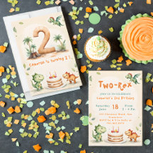 トレンディー水彩二レックス第二の誕生日