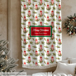 トレンディー水彩名前をカスタムするクラシック贈呈フリース フリースブランケット