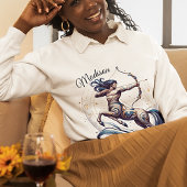 トレンディー水彩射手座〔占星術の〕十二宮図スウェットシャツ スウェットシャツ