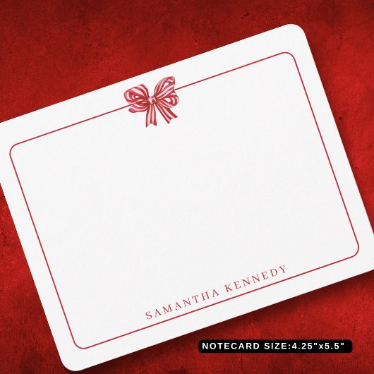 トレンディー水彩弓および縁ど文具ガーリー具 ノートカード