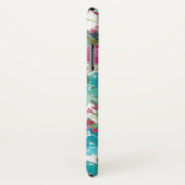 トレンディー水彩花の模様(モノグラム) Case-Mate iPhoneケース (裏面/右)