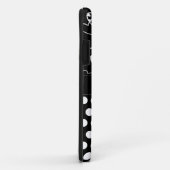 トレンディー水玉模様ハートパターンiPhone 5ケース Case-Mate iPhoneケース (裏面/右)