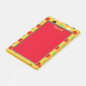 トレンディー水玉模様 ポストイット (アングル)