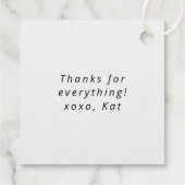 トレンディー泡沫卒業パーティー フェイバータグ (裏面)