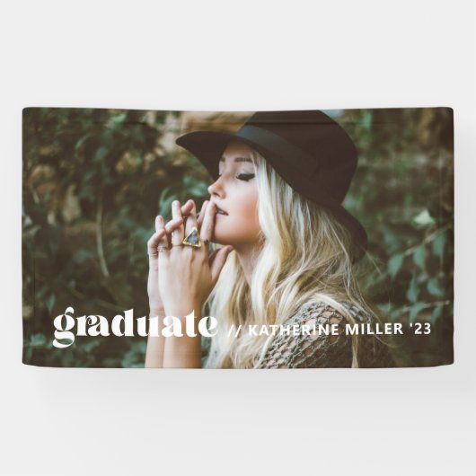 トレンディー泡沫卒業パーティー 横断幕 (横)