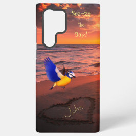トレンディー海 – 海鳥ラブ SAMSUNG GALAXY S22 ULTRAケース