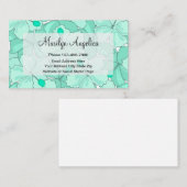 トレンディー熱帯モノグラ連絡ム 名刺 (正面/裏面)