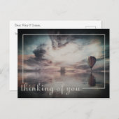 トレンディー熱気球 ポストカード (正面/裏面)