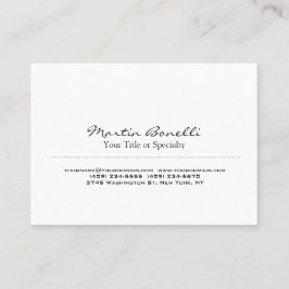 トレンディー特殊ユニークプロフェッショナル 名刺