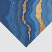 トレンディー王室のブルー金ゴールドマーブルコレクション 薄葉紙 (詳細)