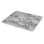 トレンディー白大理石石 カッティングボード (角)